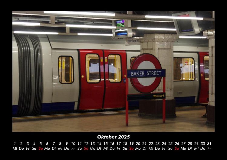 Produktbild: London 2025 Fotokalender DIN A3