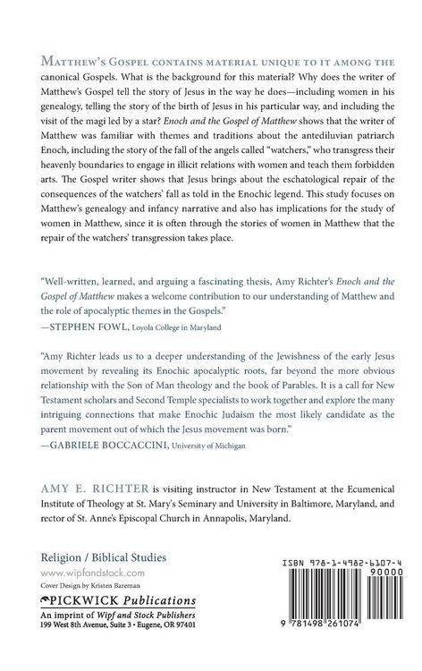 Produktbild: Enoch and the Gospel of Matthew