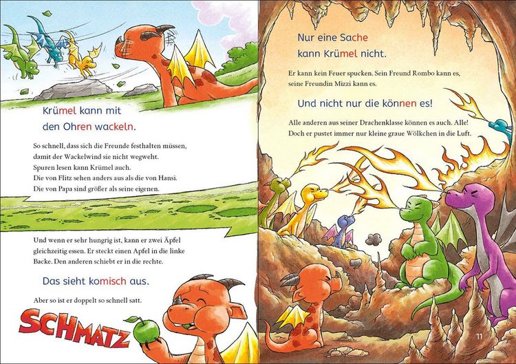 Produktbild: Lesel&ouml;wen - Komm, wir lesen gemeinsam! - Der kleine Drache Kr&uuml;mel