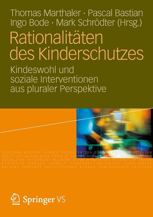 Produktbild: Rationalit&auml;ten des Kinderschutzes