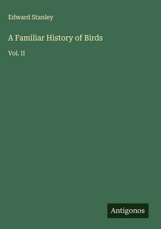 Produktbild: A Familiar History of Birds