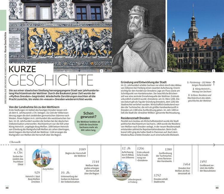 Produktbild: Vis-&agrave;-Vis Reisef&uuml;hrer Dresden und S&auml;chsische Schweiz