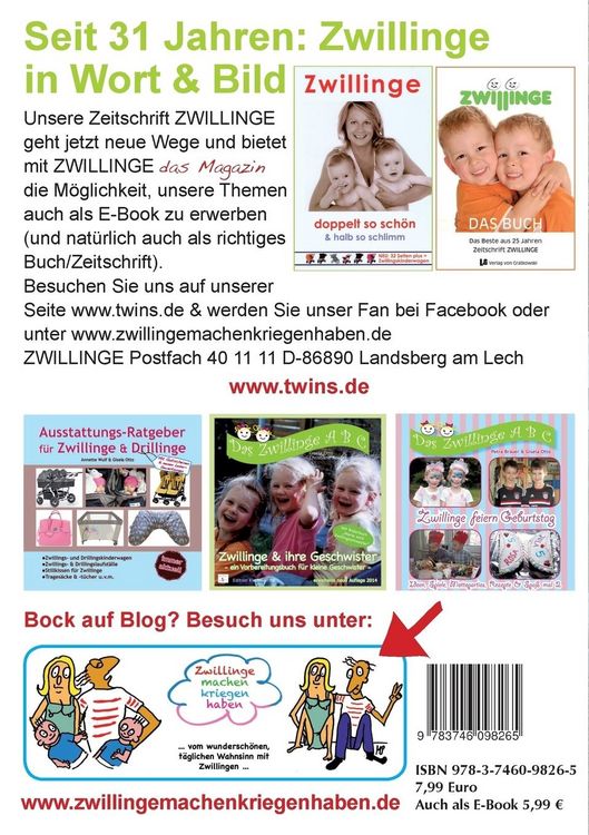 Produktbild: Zwillinge - das Magazin Juli/August 2019