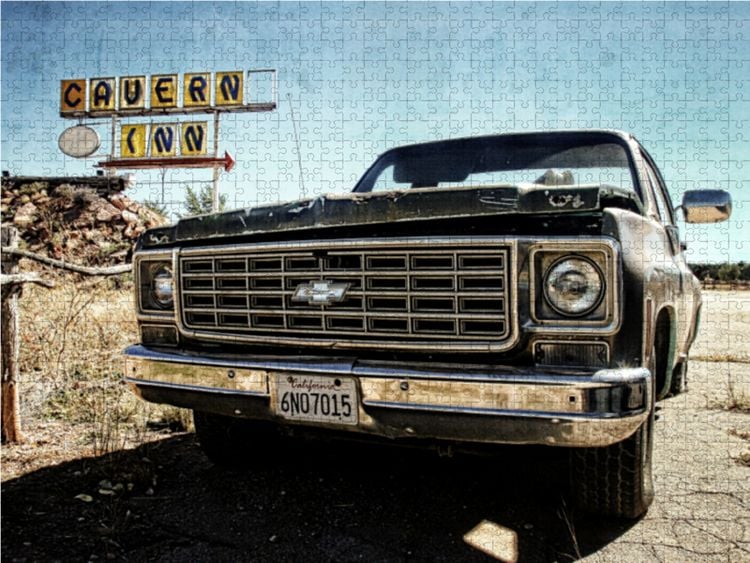 Produktbild: CALVENDO Puzzle Chevrolet C30 (1973) 1000 Teile Lege-Gr&ouml;&szlig;e 64 x 48 cm Foto-Puzzle Bild von Reiner Silberstein