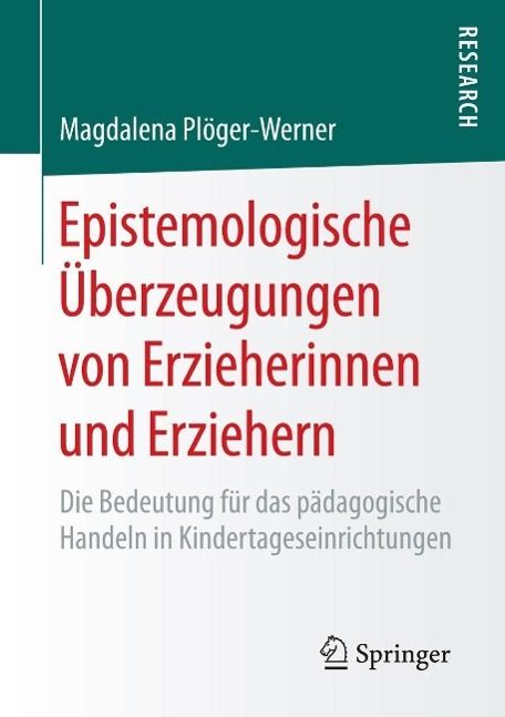Produktbild: Epistemologische &Uuml;berzeugungen von Erzieherinnen und Erziehern