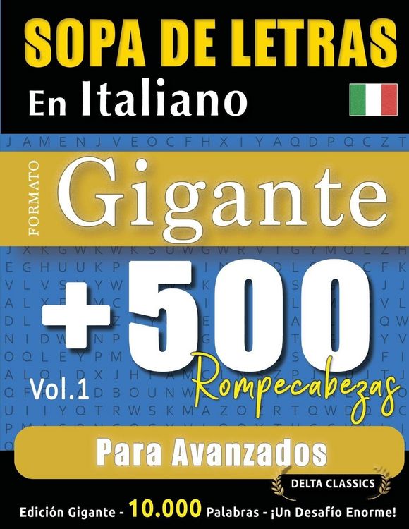 Produktbild: Sopa De Letras En Italiano Formato Gigante