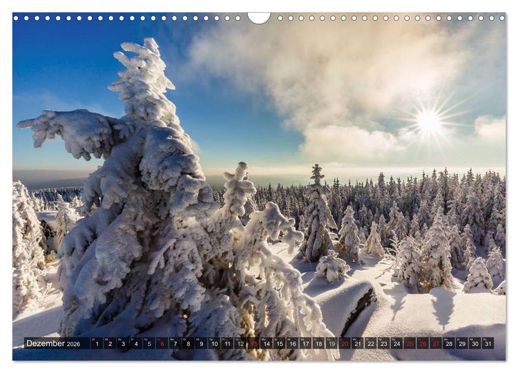 Produktbild: Zauberhaftes Fichtelgebirge (Wandkalender 2026 DIN A3 quer), CALVENDO Monatskalender