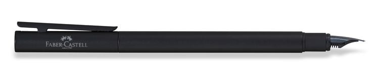 Produktbild: Faber-Castell F&uuml;ller NEO Slim Schwarz matt, schwarz, M