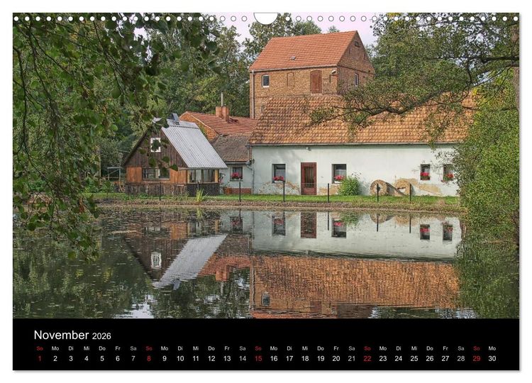 Produktbild: Wasserm&uuml;hlen an der Dahme (Wandkalender 2026 DIN A3 quer), CALVENDO Monatskalender