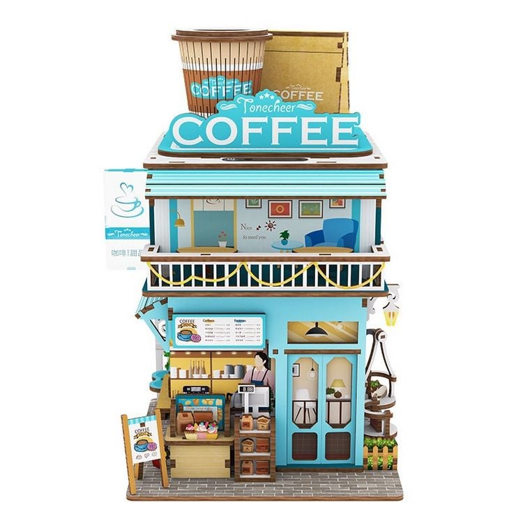 Bild vom Artikel Book Nook DIY Bücherecke Cape Coffee Shop vom Autor 