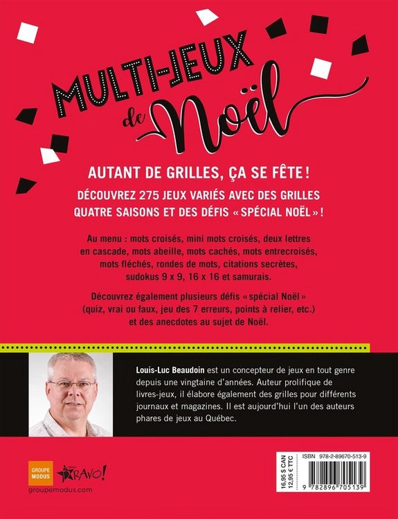 Produktbild: Multi Jeux de Noel: 275 Jeux Varies Pour Se Detendre Pendant les Fete