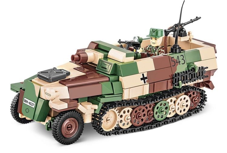 Produktbild: COBI Historical Collection 2283 - SD.KFZ.251/9 Halbkettenfahrzeug Stummel,