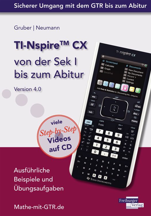 Produktbild: TI-Nspire CX von der Sek I bis zum Abitur Version 4.0 mit CD-ROM