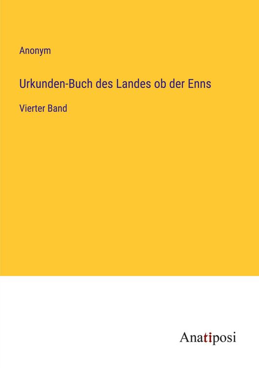 Produktbild: Urkunden-Buch des Landes ob der Enns