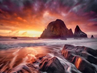 Produktbild: CALVENDO Puzzle Ein Motiv aus dem Kalender Sturmgetrieben - Der wilde K&uuml;stenkalender | 1000 Teile Lege-Gr&ouml;&szlig;e 64x48cm Foto-Puzzle f&uuml;r gl&uuml;ckliche Stunden