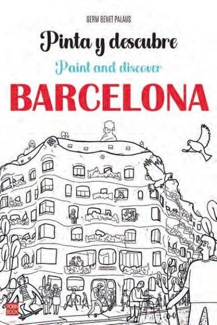 Produktbild: Pinta Y Descubre Barcelona