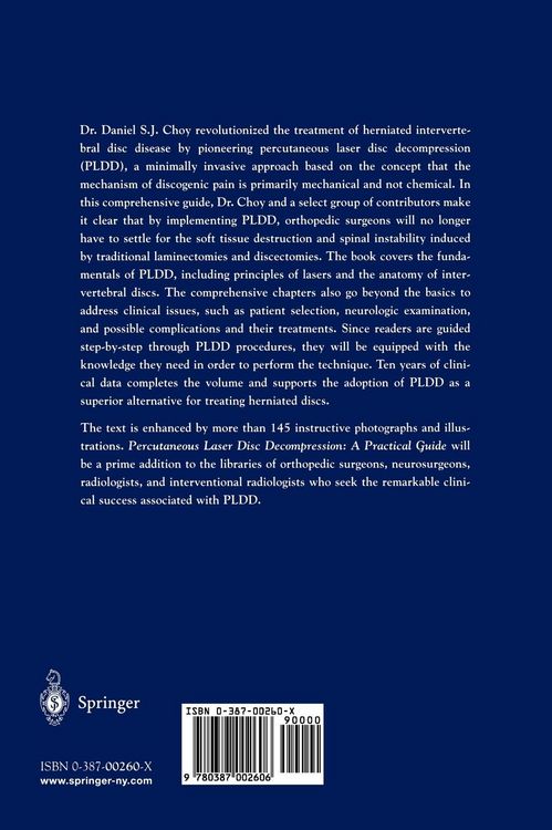 Produktbild: Percutaneous Laser Disc Decompression