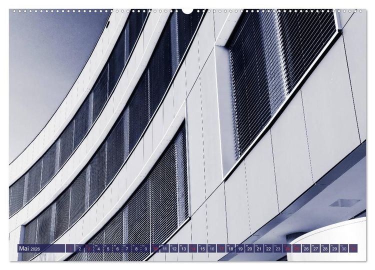 Produktbild: Abstrakte Architektur (Wandkalender 2026 DIN A2 quer), CALVENDO Monatskalender