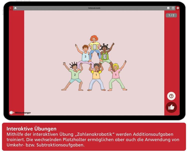 Produktbild: Das &Uuml;bungsheft Mathematik 1 - DIN A4