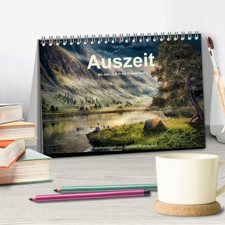 Produktbild: Kurze Auszeit (Tischkalender 2026 DIN A5 quer), CALVENDO Monatskalender
