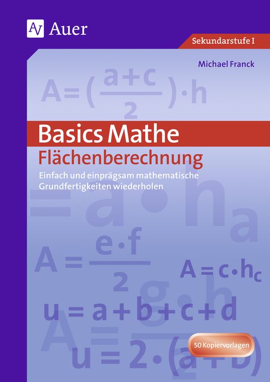 Produktbild: Basics Mathe: Fl&auml;chenberechnung