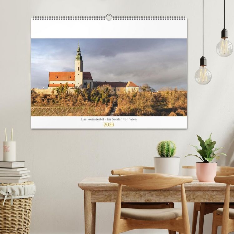 Produktbild: Das Weinviertel - Im Norden von Wien (Wandkalender 2026 DIN A2 quer), CALVENDO Monatskalender