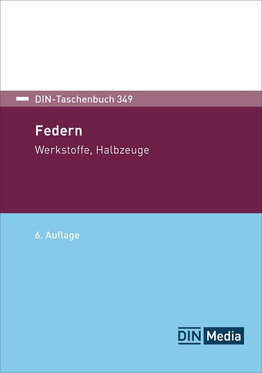 Produktbild: DIN-Taschenbuch 349