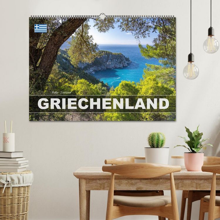 Produktbild: Griechenland (Wandkalender 2026 DIN A2 quer), CALVENDO Monatskalender