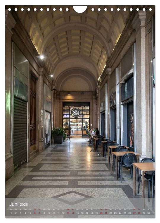 Produktbild: Turin. Geschichte und Architektur. (Wandkalender 2026 DIN A4 hoch), CALVENDO Monatskalender