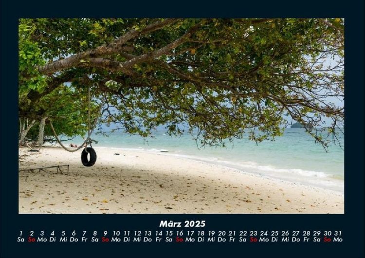 Produktbild: Str&auml;nde der Welt 2025 Fotokalender DIN A4