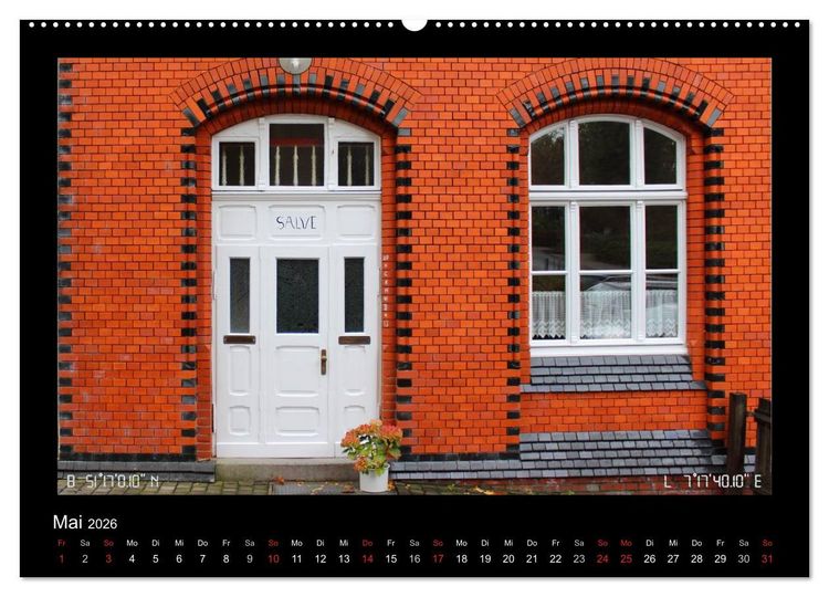 Produktbild: Geo-Tagging in Schwelm (hochwertiger Premium Wandkalender 2026 DIN A2 quer), Kunstdruck in Hochglanz