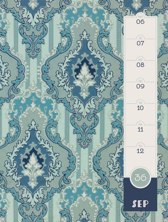 Produktbild: Patterns Wochenplaner Kalender 2027
