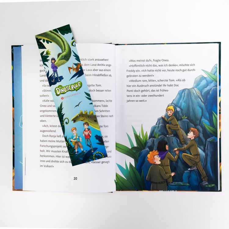 Produktbild: Die Dinoschule &ndash; Achtung, Vulkanausbruch! (Band 4)