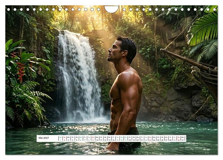 Produktbild: Echte Kerle &ndash; Aussteiger (Wandkalender 2027 DIN A4 quer), CALVENDO Monatskalender