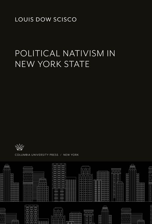 Produktbild: Political Nativism in New York State