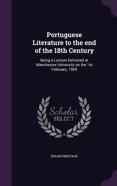 Produktbild: Portuguese Literature to the end of the 18th Century