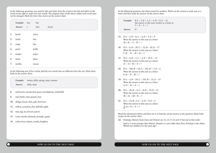 Produktbild: 11+ Verbal Reasoning Practice Papers Set B