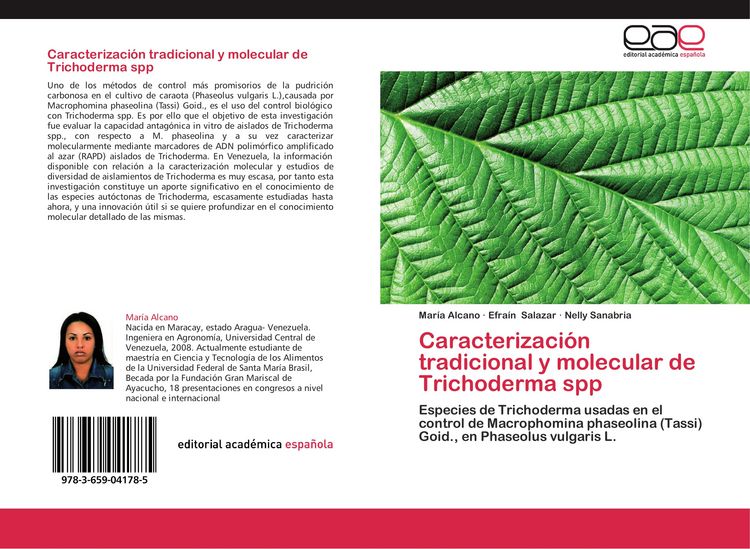 Produktbild: Caracterizaci&oacute;n tradicional y molecular de Trichoderma spp