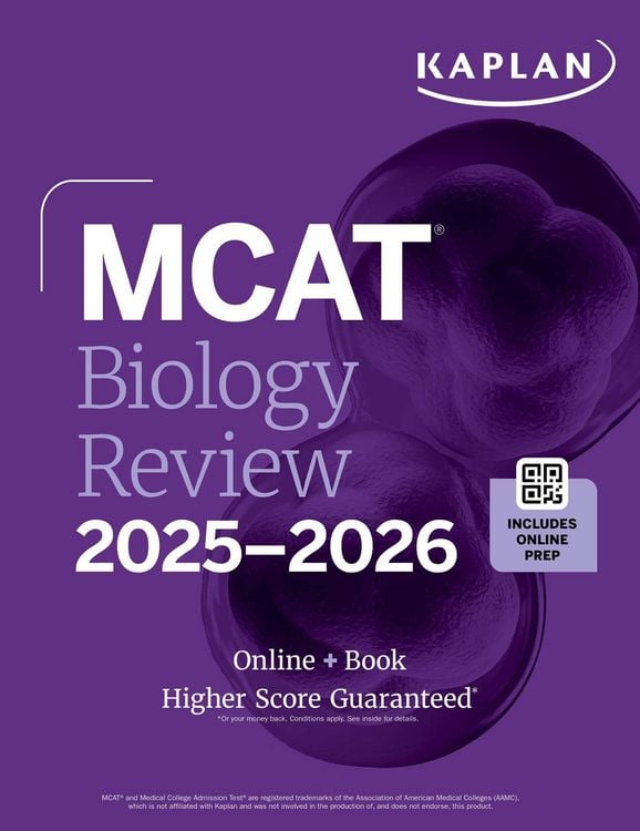 Produktbild: MCAT Biology Review 2025-2026