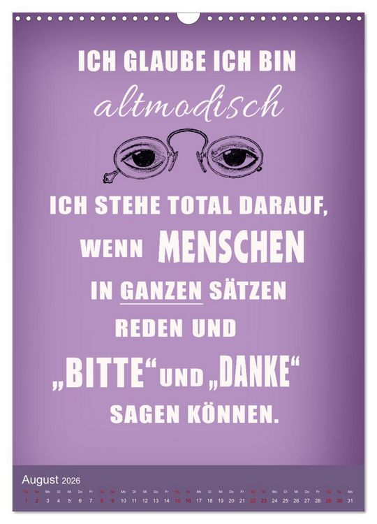 Produktbild: B&uuml;ro und so ... (Wandkalender 2026 DIN A3 hoch), CALVENDO Monatskalender