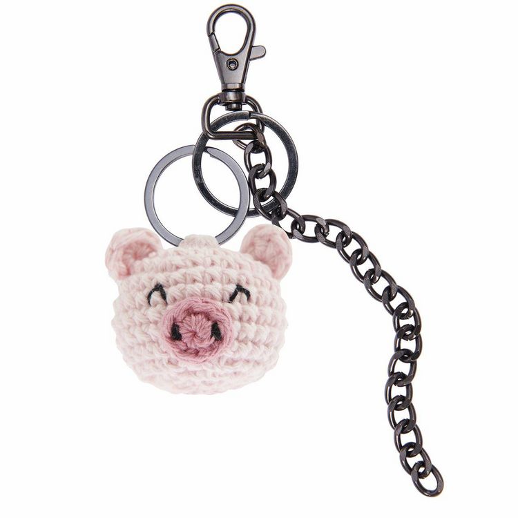 Produktbild: Ricorumi H&auml;kelset "Schl&uuml;sselanh&auml;nger Chingu" - Animals, 9 Farben, 7 Schl&uuml;sselringe, H&auml;kelnadel, N&auml;hnadel, Anleitung D/GB/F/NL/ES