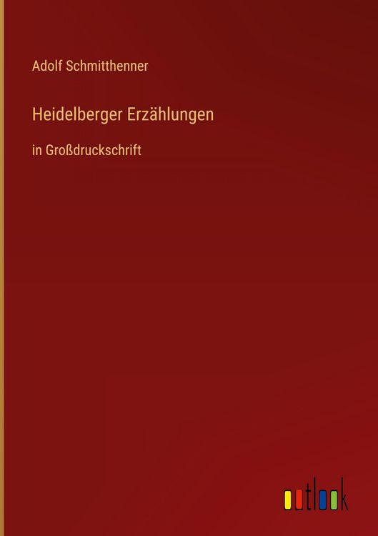 Produktbild: Heidelberger Erz&auml;hlungen
