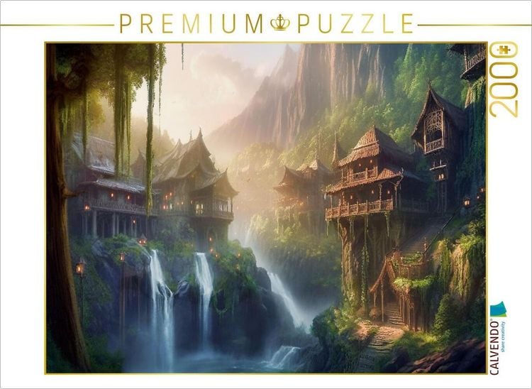 Produktbild: CALVENDO Puzzle Ein Motiv aus dem Kalender Im Reich der Elben | 2000 Teile Lege-Gr&ouml;&szlig;e 90x67cm Foto-Puzzle f&uuml;r gl&uuml;ckliche Stunden