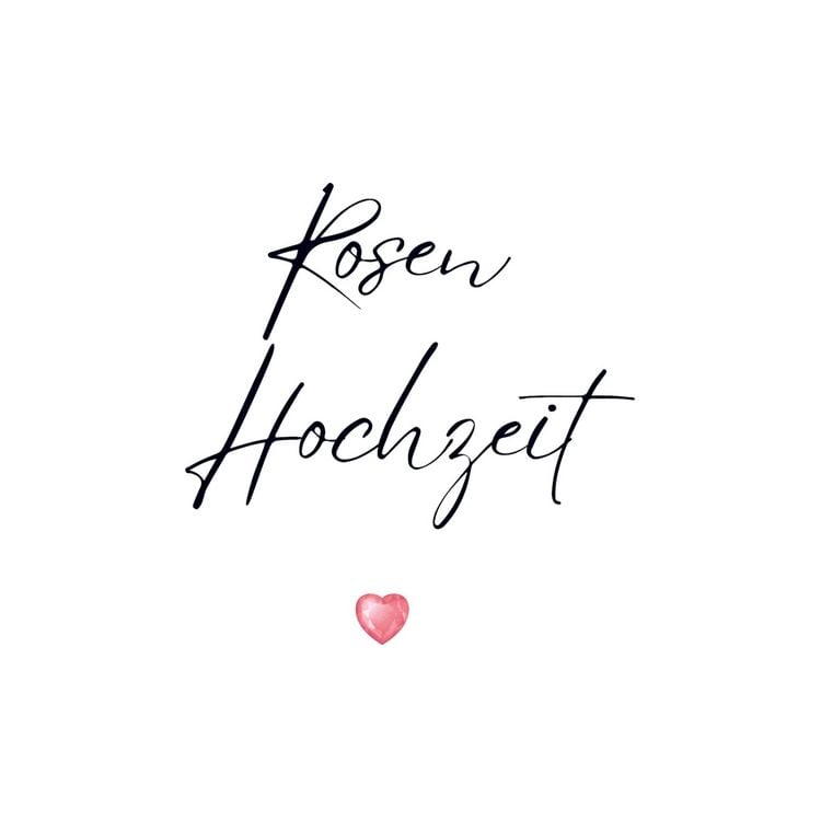 Produktbild: G&auml;stebuch "Rosen Hochzeit"- Premium G&auml;stebuch Blanko