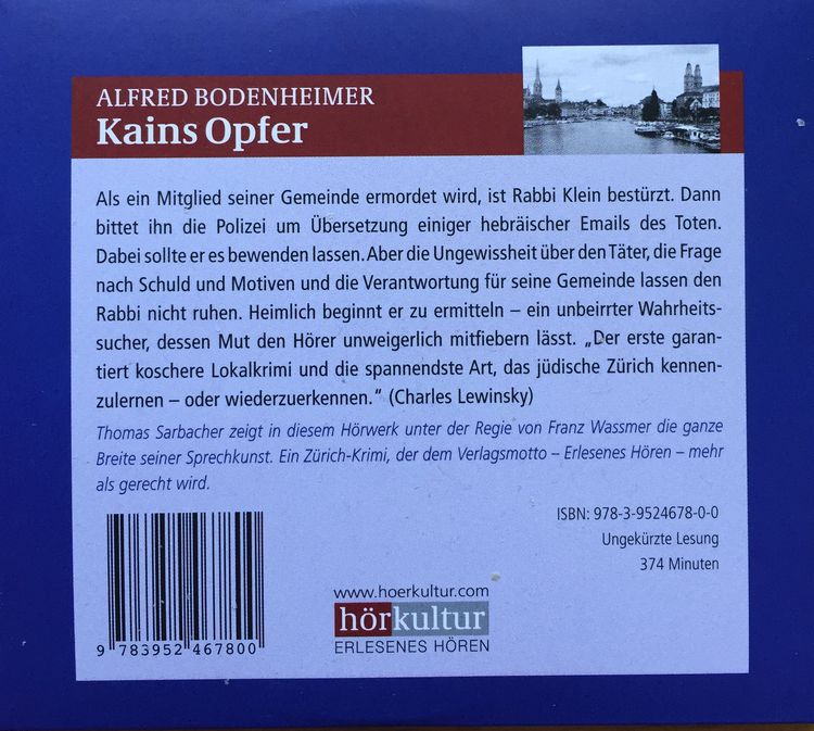 Produktbild: Kains Opfer