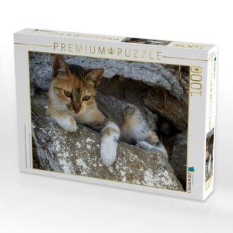 Produktbild: CALVENDO Puzzle Muck beobachtet aus einer h&ouml;heren Position das Geschehen | 1000 Teile Lege-Gr&ouml;&szlig;e 64x48cm Foto-Puzzle f&uuml;r gl&uuml;ckliche Stunden