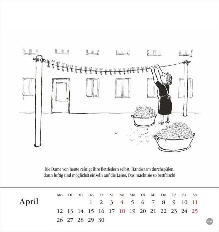 Produktbild: Loriot Postkartenkalender 2027