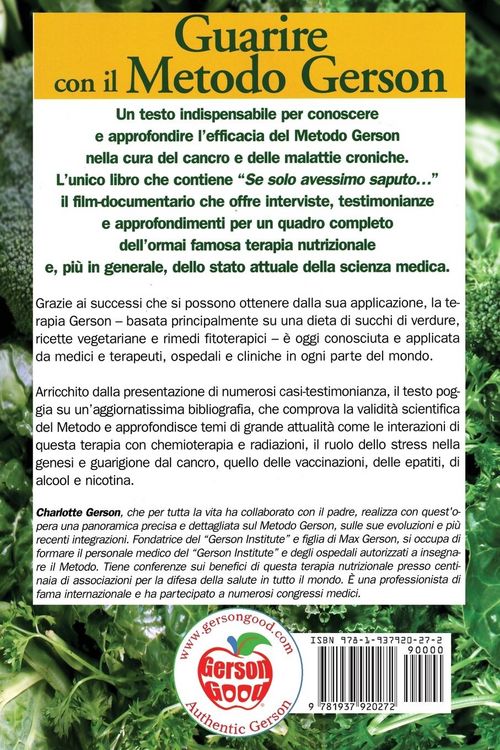 Produktbild: Guarire con il Metodo Gerson