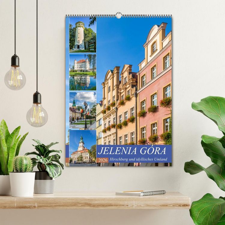 Produktbild: JELENIA G&Oacute;RA Hirschberg und idyllisches Umland (Wandkalender 2026 DIN A2 hoch), CALVENDO Monatskalender