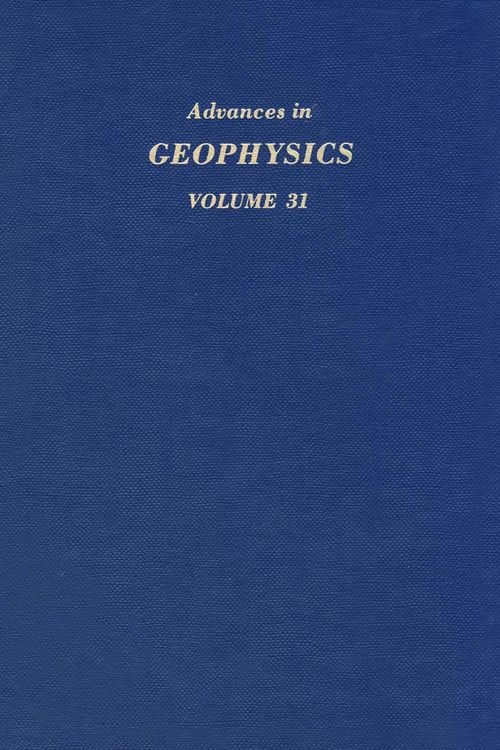 Produktbild: Advances in Geophysics